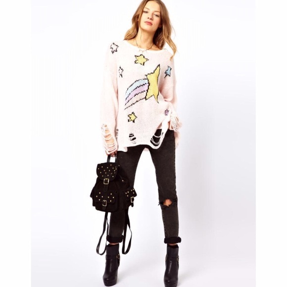 Wildfox Tops - Wildfox | Shooting Star Lennon Sweater